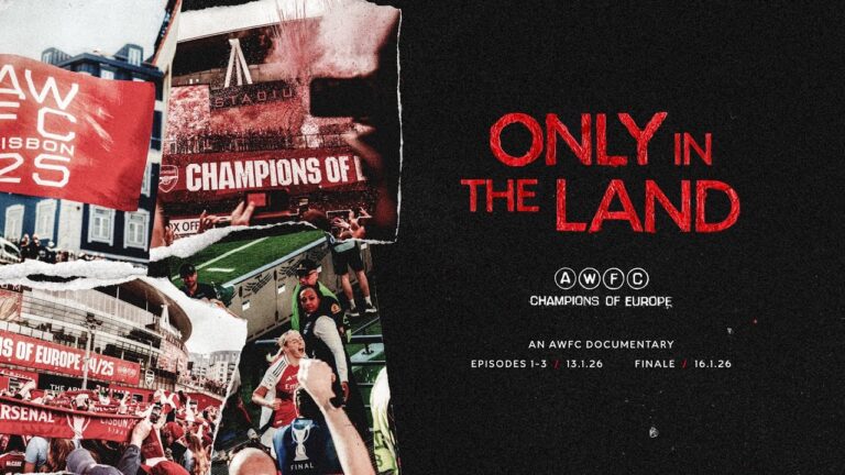TRAILER Only In The Land Coming soon: A four-part official AWFC doumentary