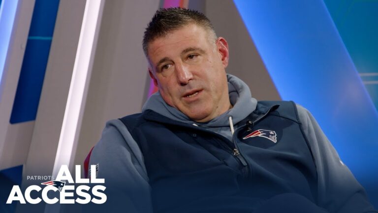 Mike Vrabel Discusses the Team’s Playoff Prep for the Chargers New England Patriots