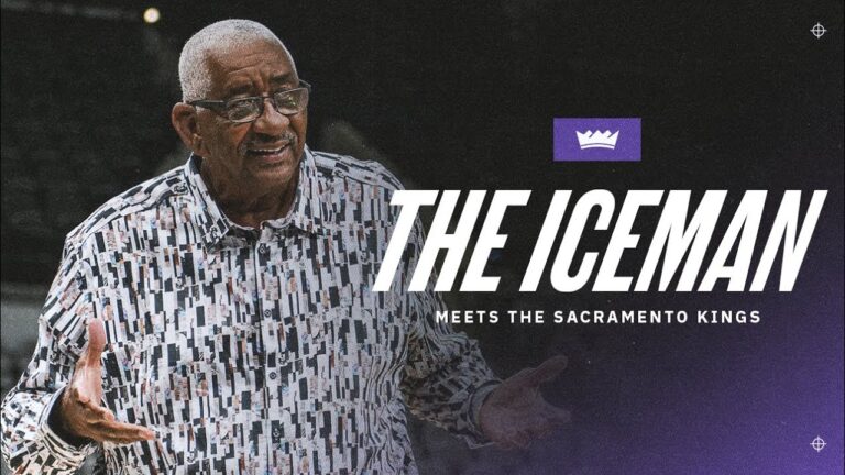George Iceman Gervin Shares NBA Wisdom with the Sacramento Kings