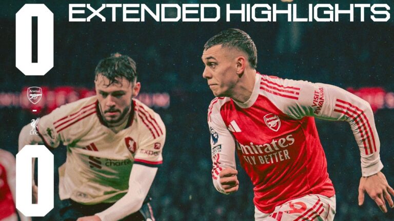 Still unbeaten on home turf EXTENDED HIGHLIGHTS Arsenal v Liverpool (0-0) EPL
