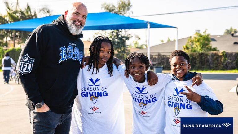 Looking Back On The Rams’ Season Of Giving & It’s Impact On The LA Community