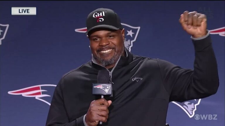 Vince Wilfork Patriots All Access Interview from the 2025 Playoff Kickoff Party