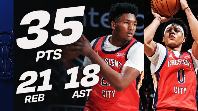 Jeremiah Fears & Derik Queen Were BALLING vs Wizards January 9, 2025