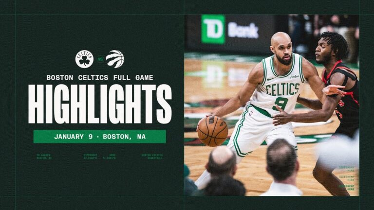 Celtics win the first half of their back to back 125-117 against the Toronto Raprtors