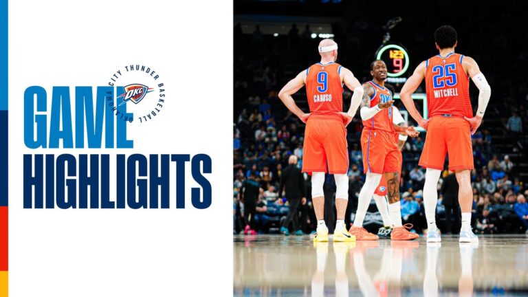 OKC Thunder vs Memphis Grizzlies Game Highlights January 9th, 2026