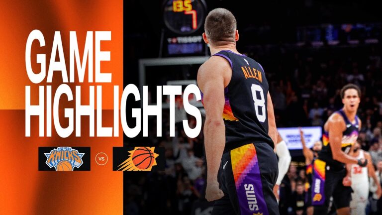 Phoenix Suns top New York Knicks 112-107 behind powerful play from Book & Brooks 1-9-26