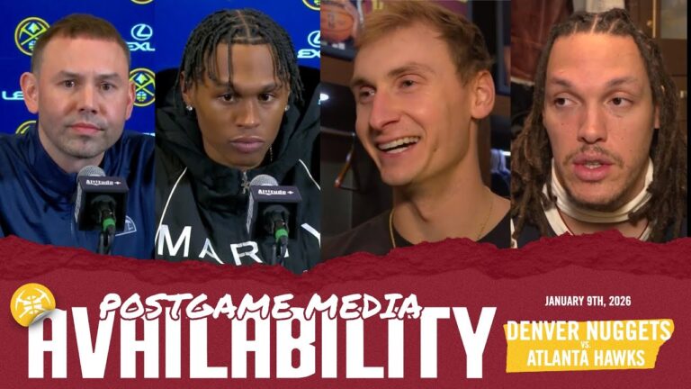 Denver Nuggets Postgame Media vs. ATL
