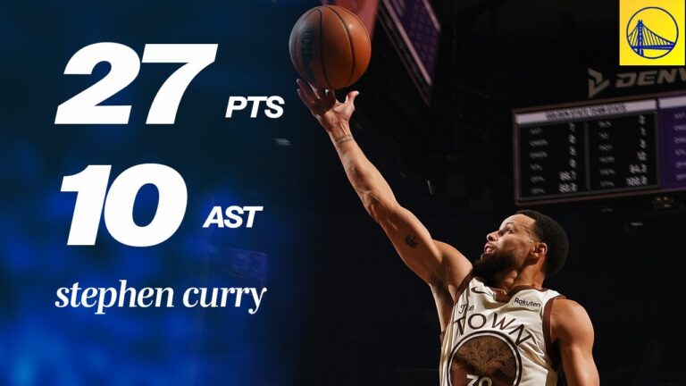 Stephen Curry Drops a Double-Double in Huge Win Over Kings