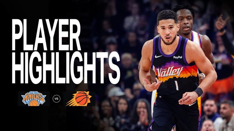 Devin Booker explodes for 31 PTS & 8 AST vs New York Knicks Phoenix Suns Player Highlights 1-9-26
