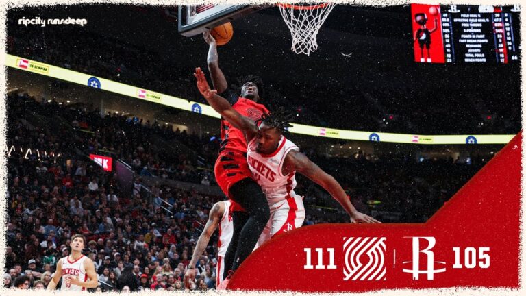 Portland Trail Blazers vs Houston Rockets Highlights January 9th, 2025