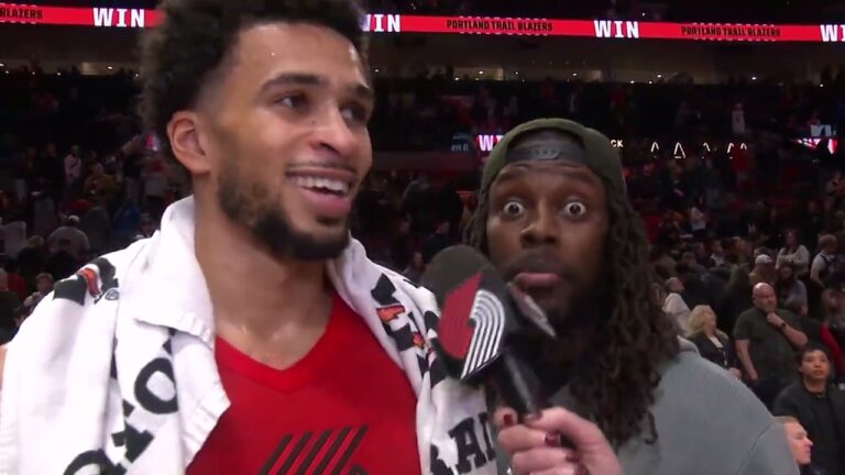 Toumani Camara Postgame Interview Brightside Windows Baseline Report vs Jazz January 9th, 2025