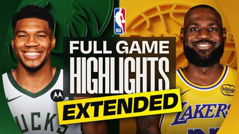 EXTENDED: BUCKS at LAKERS FULL GAME HIGHLIGHTS January 9, 2026