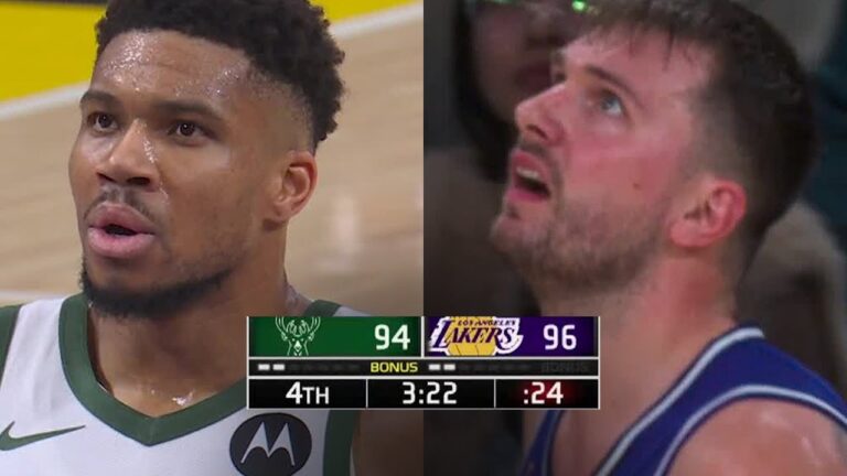 Final 3:33 WILD ENDING Lakers vs Bucks January 9, 2026
