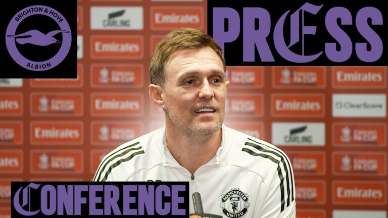 It’s An Amazing Competition Darren Fletcher Pre-Brighton Press Conference