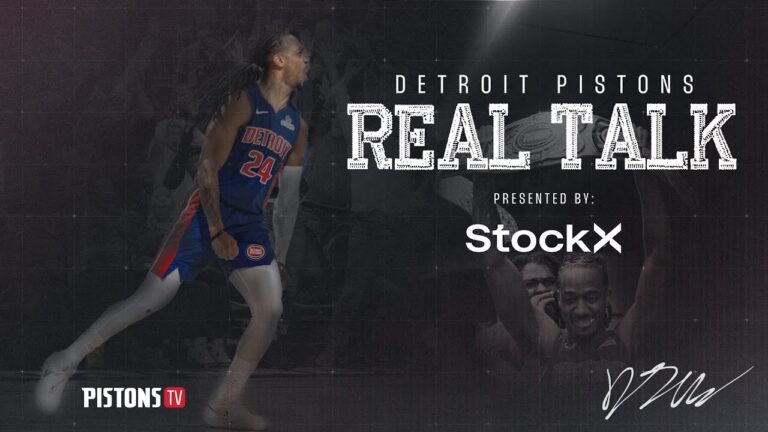 Real Talk ft. Daniss Jenkins Presented by StockX detroitpistons pistons nba