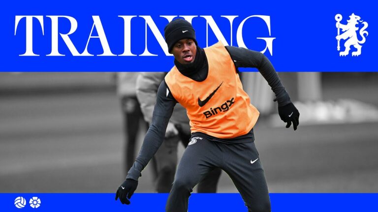 TRAINING ahead of Charlton Chelsea Training CFC 25 26