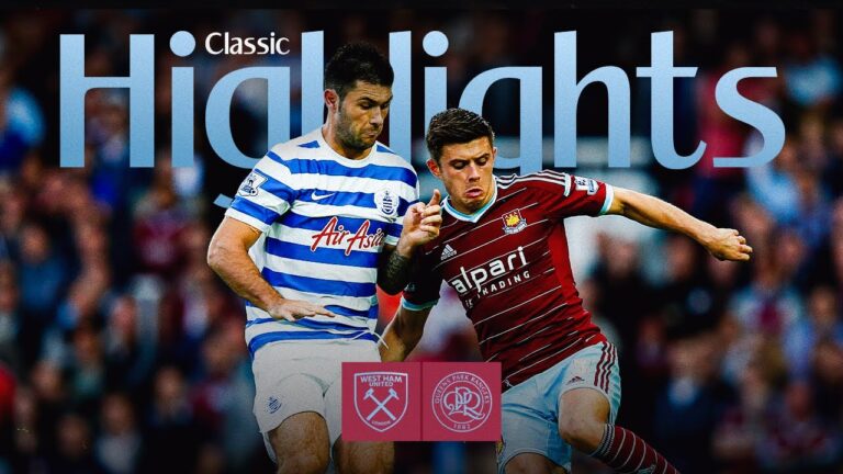 Hammers see off QPR in 2014! West Ham 2-0 Queens Park Rangers Classic Highlights