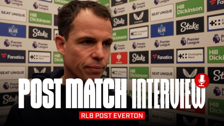 We showed great character Régis Le Bris Post Everton Post Match Interview
