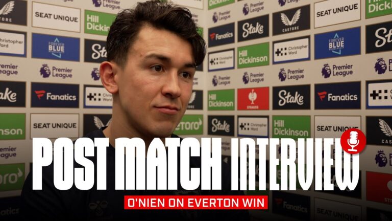 We want to go far in the FA Cup O’Nien On Everton Win Post Match Interview
