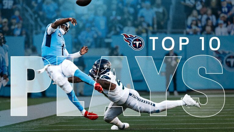 The 10 BEST Plays of the Titans 2025 Season
