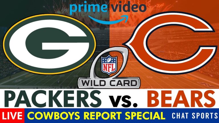 NFL Playoffs 2026 Packers vs. Bears Live Streaming Scoreboard NFC Wild Card On Amazon Prime