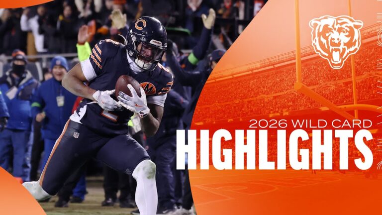 Chicago Bears Highlights vs. Green Bay Packers 2025 Playoffs Wildcard 1