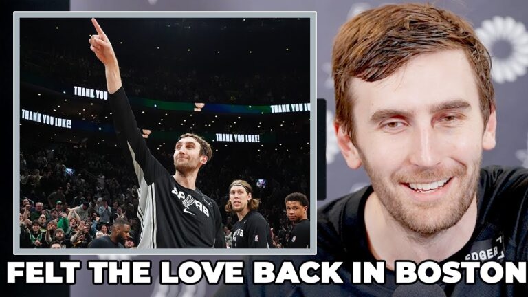 Luke Kornet on Feeling the Love From Celtics Fans in His Return to Boston