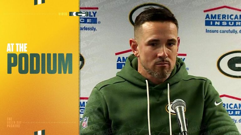 Matt LaFleur reacts to playoff loss: ‘I’m disappointed for everybody’