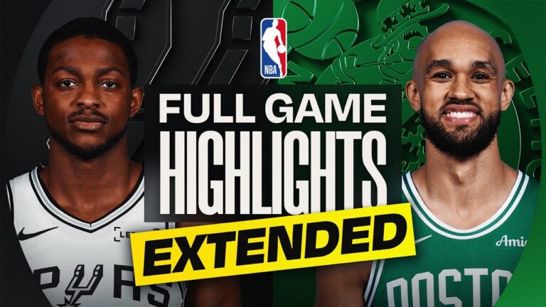 EXTENDED: SPURS at CELTICS FULL GAME HIGHLIGHTS January 10, 2026