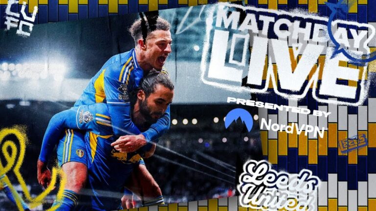 Matchday Live Derby County v Leeds United