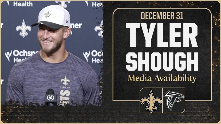 Tyler Shough talks Saints Offense, Week 18 at Falcons New Orleans Saints