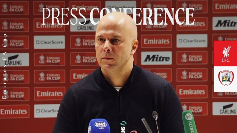 Arne Slot’s Press Conference Liverpool vs Barnsley FA Cup