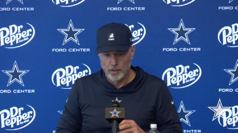 Matt Eberflus: I Want to See Energy & Passion Dallas Cowboys 2025