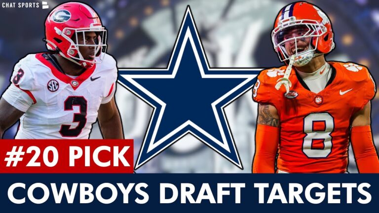 Cowboys Snag 20 Pick In 2026 NFL Draft With Packers Loss Top Cowboys Draft Targets In Round 1