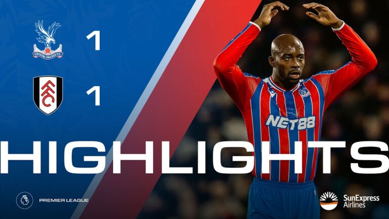 MATETA BOOM! Crystal Palace 1-1 Fulham Premier League Highlights