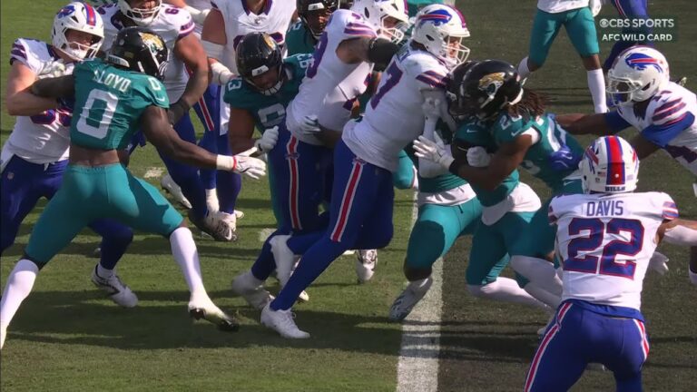 Allen caps a Buffalo drive with a rushing TD