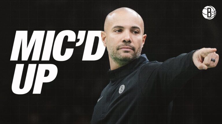 Head Coach Jordi Fernández Mic’d Up in Win vs Denver Nuggets