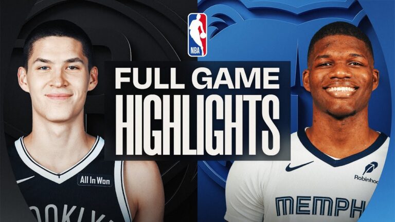 NETS at GRIZZLIES FULL GAME HIGHLIGHTS January 11, 2026