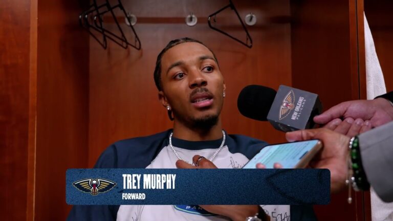 Trey Murphy III Pelicans-Magic Postgame Interview 1 11 2026