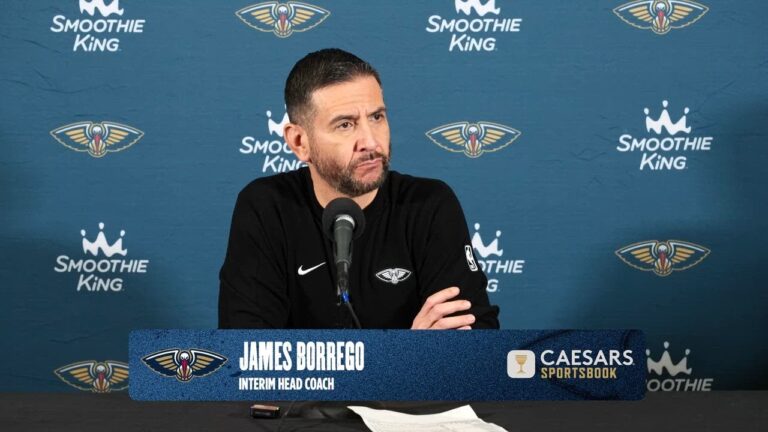 James Borrego Pelicans-Magic Postgame Interview 1 11 26