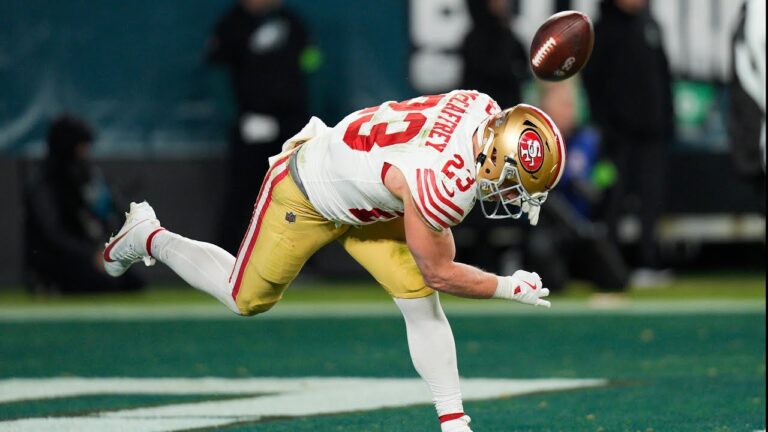 Christian McCaffrey’s best plays from 114-yard game vs. Eagles Wild Card Weekend