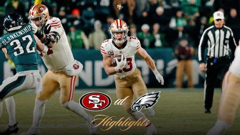 San Francisco 49ers Top Plays vs. Eagles Wild Card Weekend