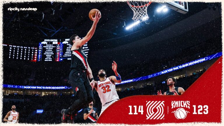 Portland Trail Blazers vs New York Knicks Highlights January 11th, 2026