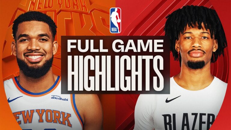 KNICKS at TRAIL BLAZERS FULL GAME HIGHLIGHTS January 11, 2026