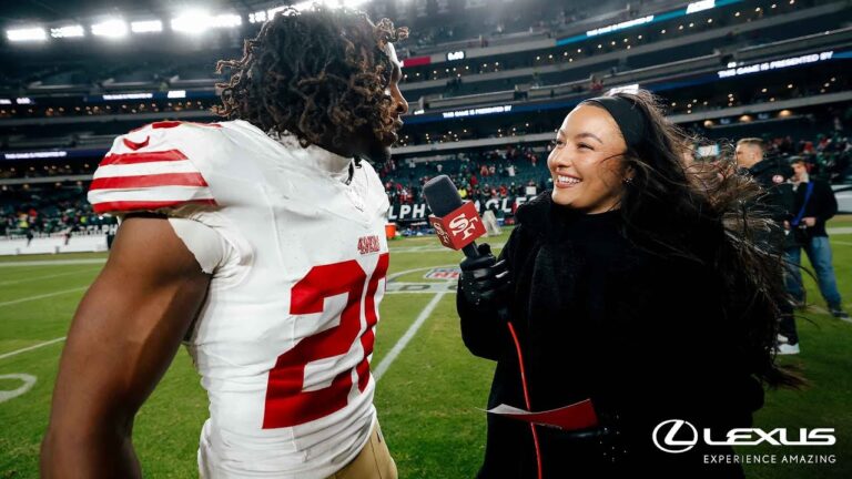 Upton Stout Talks First Postseason Appearance, Recaps Win vs. Eagles 49ers