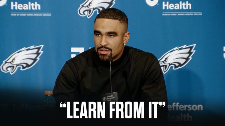 Jalen Hurts On Loss to San Francisco 49ers