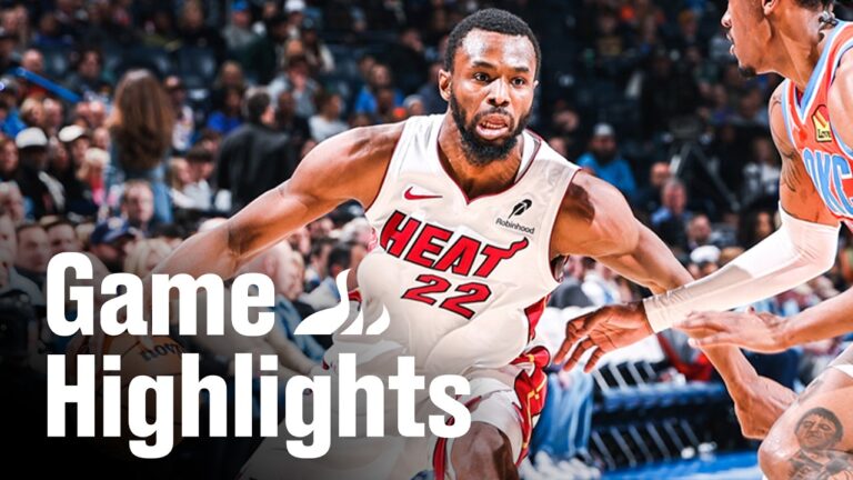 Miami HEAT vs. Oklahoma City Thunder HEAT Highlights January 11, 2026
