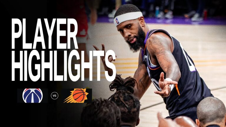 Royce O’Neale SEASON-HIGH 19 PTS w 5 3PM vs Washington Wizards Phoenix Suns Player Highlights