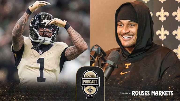 Alontae Taylor talks 2025 NFL Season Saints Podcast