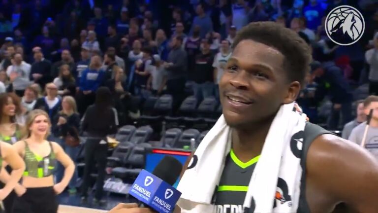 Anthony Edwards Postgame Interview After Win Against San Antonio Spurs 1.11.26